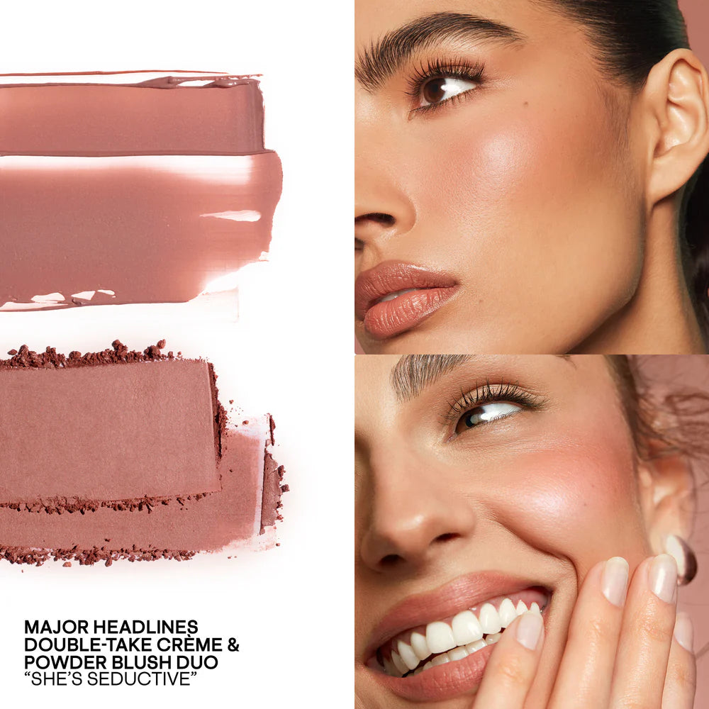 Major Headlines Double-Take Creme & Powder Blush Duo / Patrick Ta