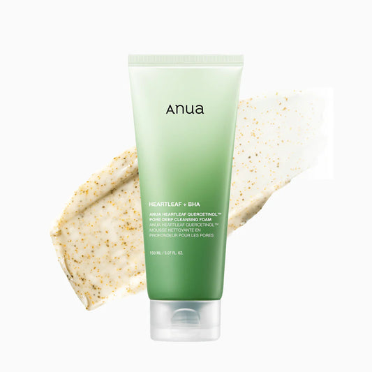 Heartleaf Succinic Moisture Cleansing Foam / Anua