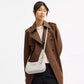 Teri Shoulder Bag In Signature Canvas (Blanco) / Coach