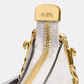 Teri Shoulder Bag In Signature Canvas (Blanco) / Coach