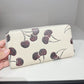 Long Zip Around Wallet Cherry Print / Coach