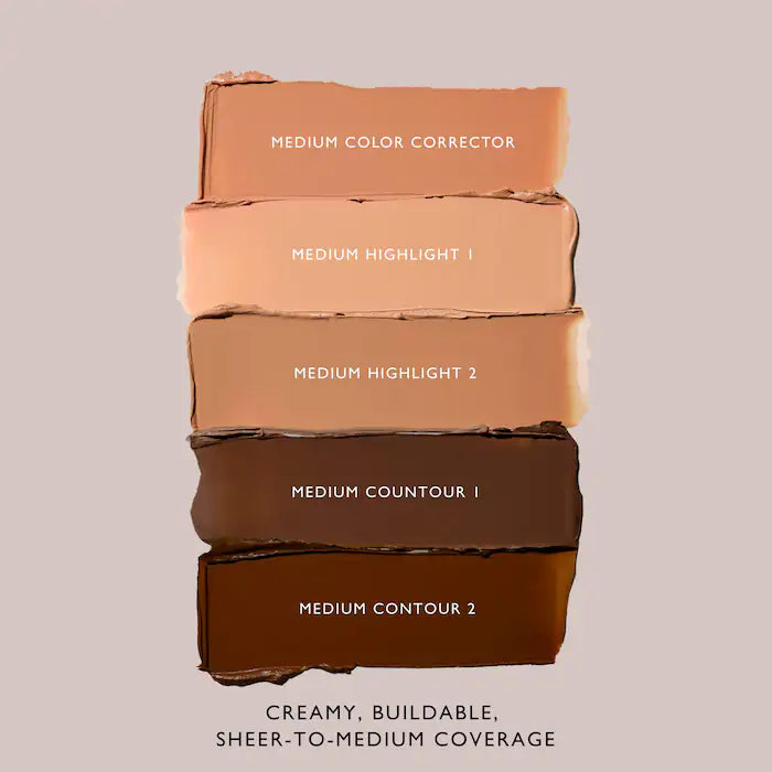 Underpainting Face Highlight & Contour Palette / Mary Phillips