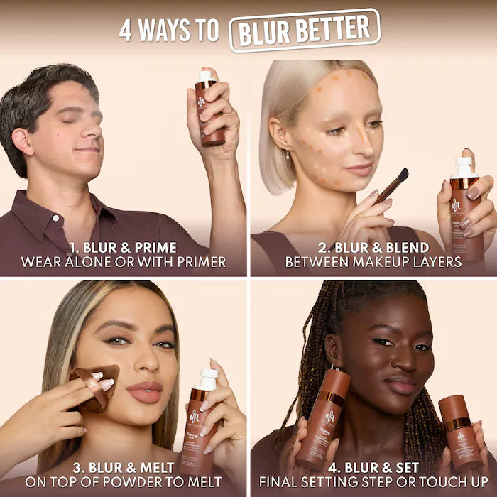Yummy Skin Liquid Blurring Balm Mattifying Setting Spray / Danessa Myricks