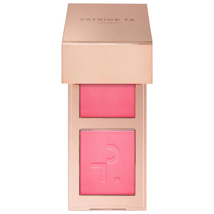 Mini Major Headlines Double-Take Crème & Powder Blush Duo / Patrick Ta