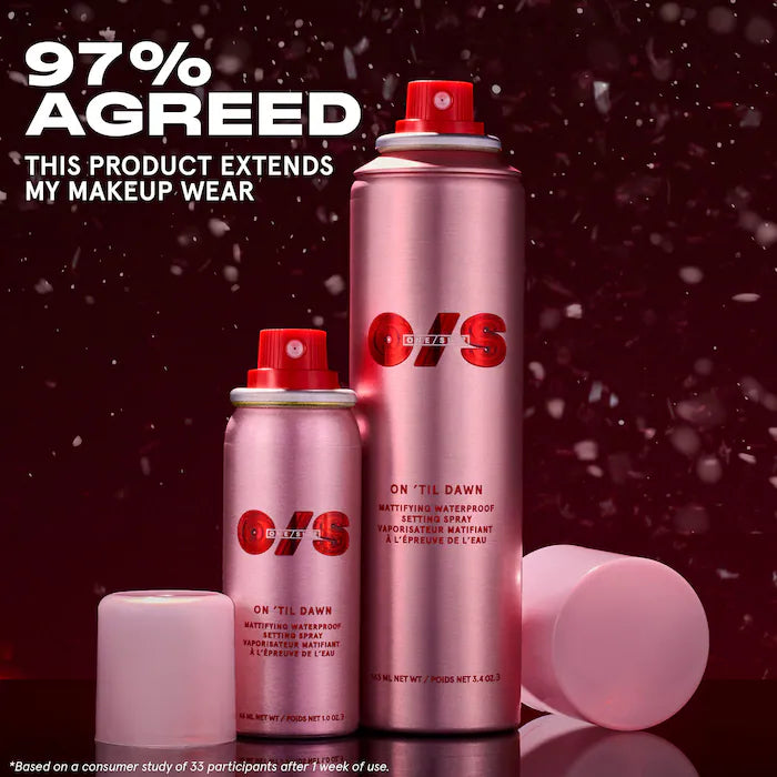 On 'Til Dawn Mattifying Waterproof Setting Spray Big & Bitty Duo / One Size