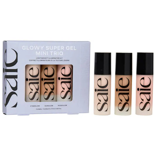 Mini Glowy Super Gel Trio Gift Set / Saie