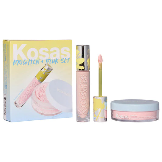 Brighten & Blur Set - Color Corrector + Loose Setting Powder Face Set - Kosas / Sephora Sales