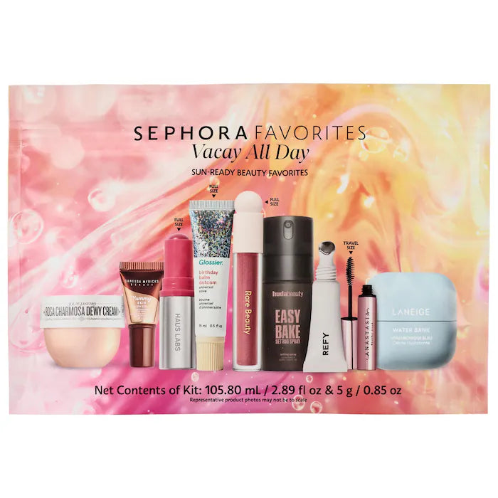 Vacay All Day Makeup and Skincare Value Set / Sephora Favorites