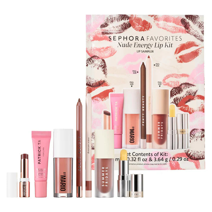 Nude Energy Lip Kit Makeup Set / Sephora Favorites