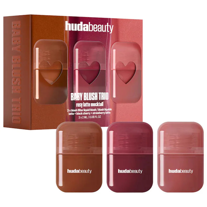 Huda Beauty - Mini Blush Mocktail Trio Gift Set / PreOrden