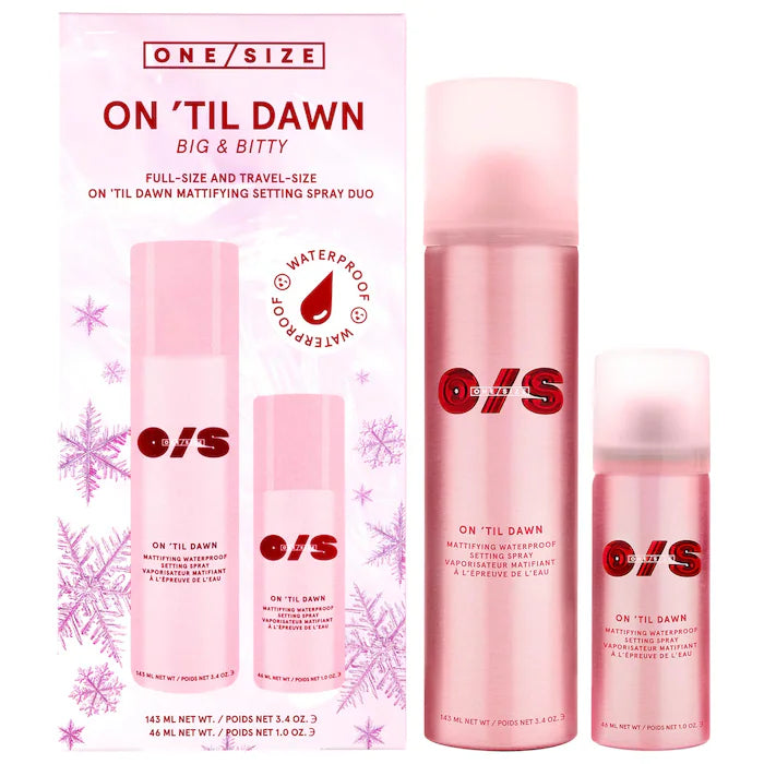 One Size - On 'Til Dawn Waterproof Setting Spray Duo / PreOrden