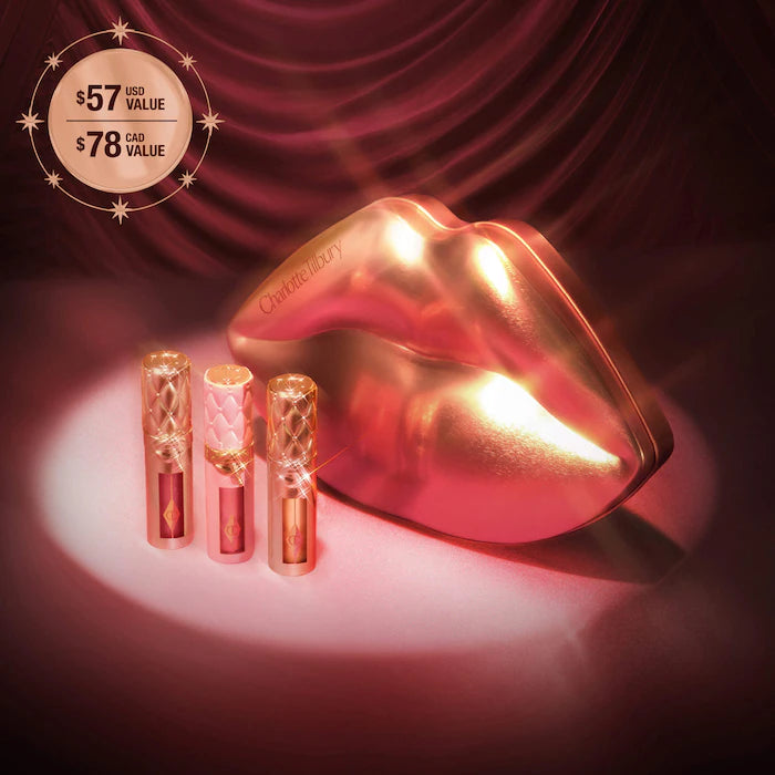 Chalotte Tilbury - Mini Big Lip Gloss Trio Gift Set / PreOrden